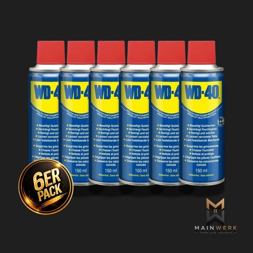 40 multifunktionsöl - 6x, wd-40