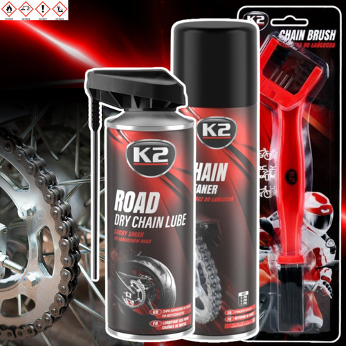 Kettenreinigungsset drylube - k2,