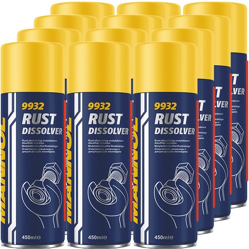 12x 450 rostlöser mannol - 450, ml